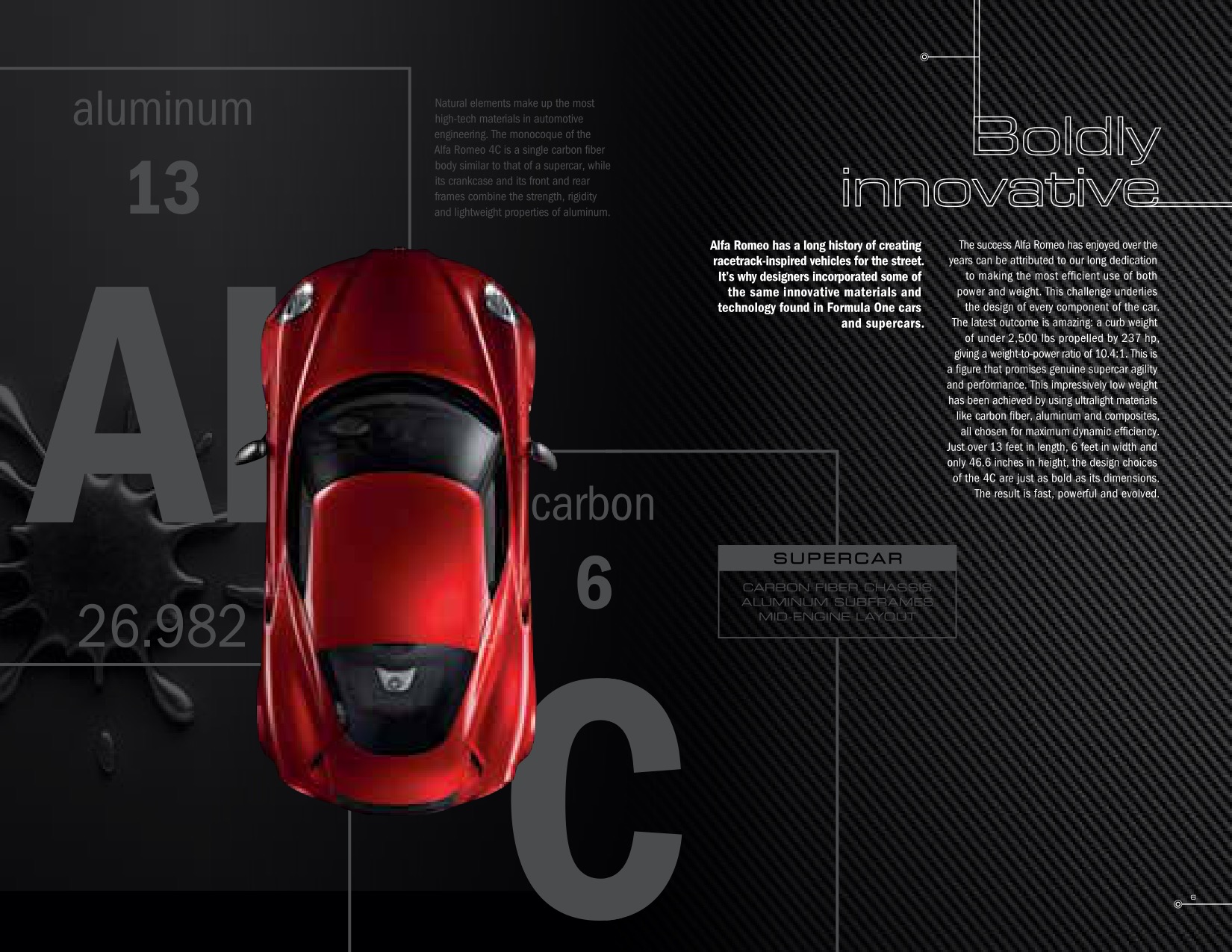 2016 Alfa Romeo 4C Brochure Page 7